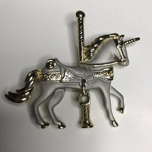 Carousel House Brooch